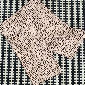 CHEETAH BIKER SHORTS - SIZE S